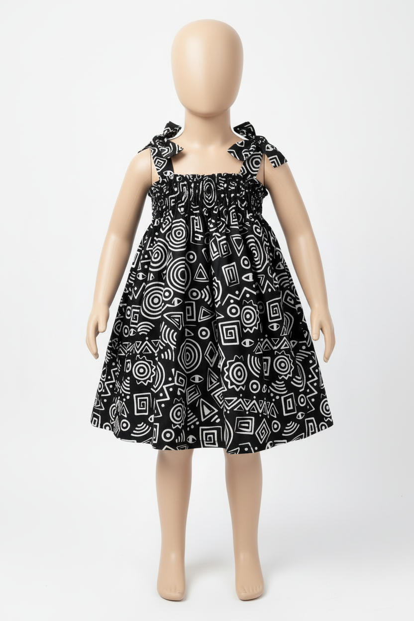 Ashabi Dress - Tied Straps